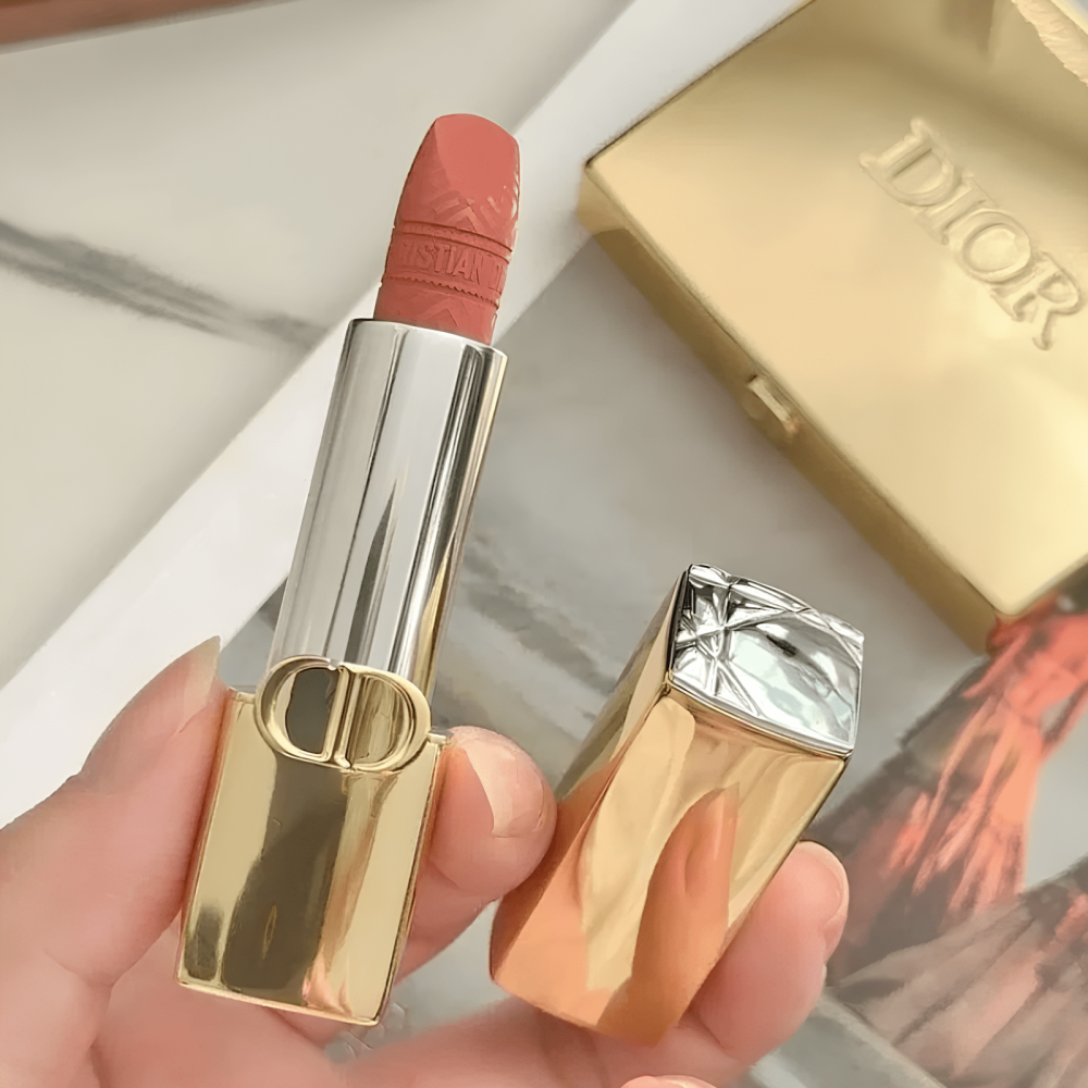 Rouge Dior 284 Rose Bavarde Velvet 